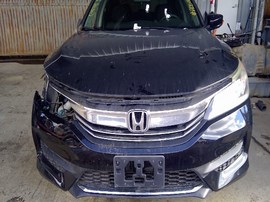 2016 HONDA ACCORD, BLACK,  LX. 2.4L, AT.   A25186